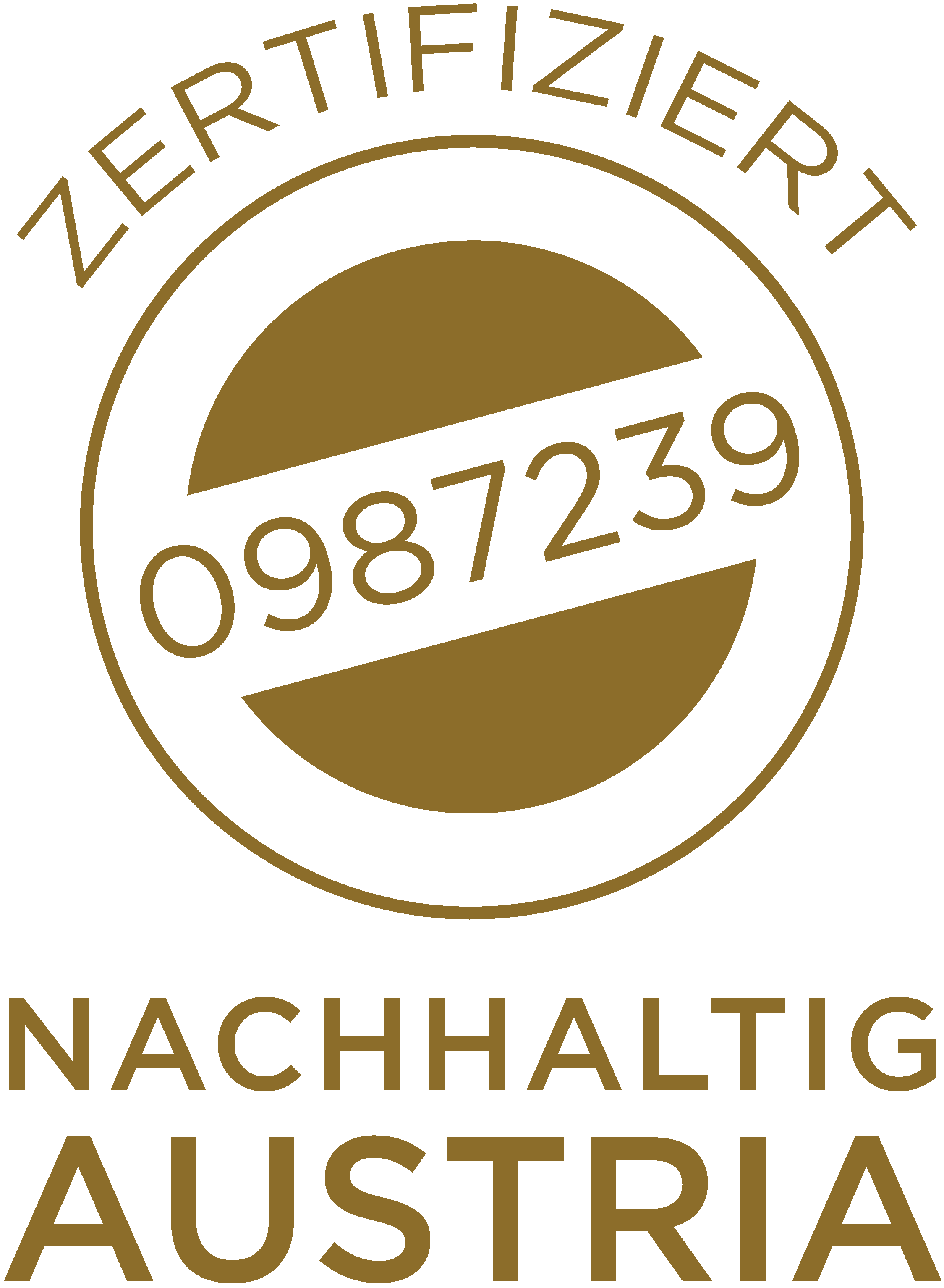 Siegel Zertifiziert Nachhaltig Austria 0987239